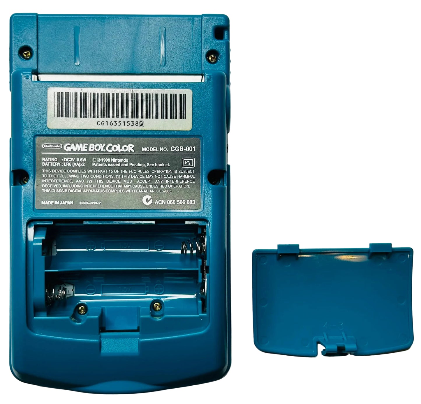 Game Boy Color (Teal) - Nintendo - CGB-001