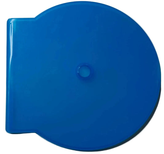 Hard Shell Disc Case - Blue - Single CD/DVD/Game Storage