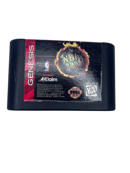NBA Jam — Sega Genesis Cartridge | Midway / Acclaim (1994)