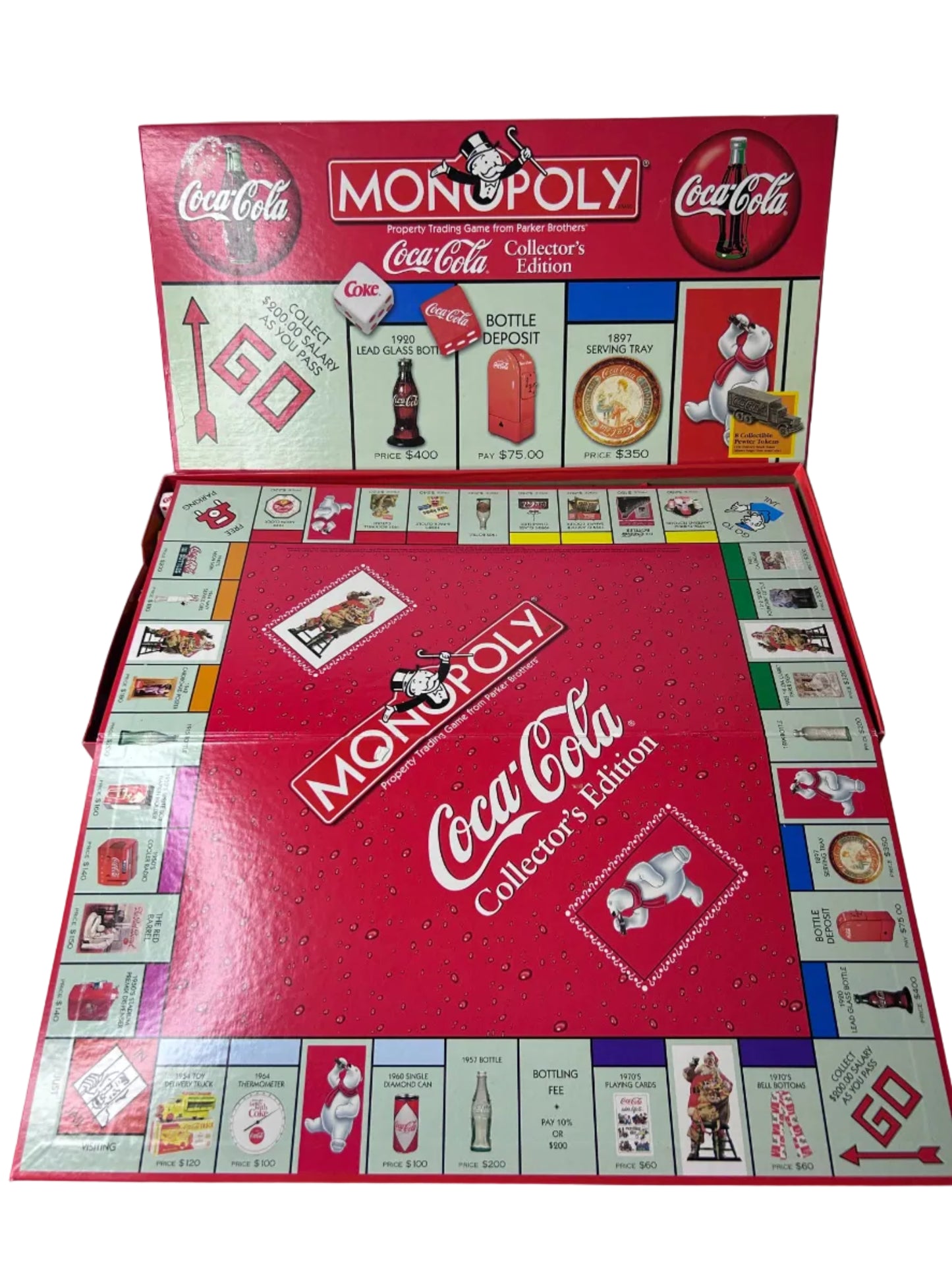 Coca-Cola Monopoly (1999) - Complete Board Game, Great Condition