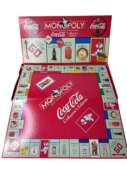 Coca-Cola Monopoly (1999) - Complete Board Game, Great Condition