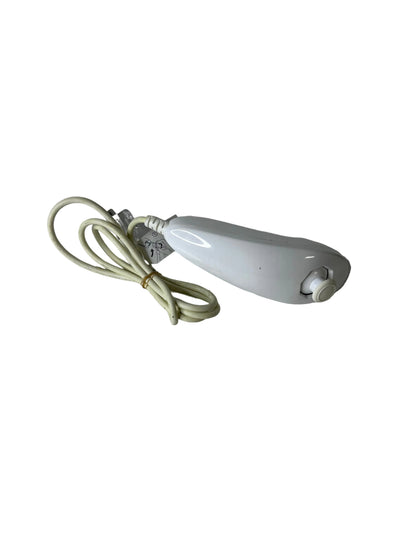 Nintendo Wii Nunchuk Controller - Official OEM, White, Used