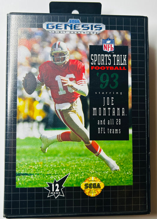 NFL Sports Talk Football ‘93 - Genesis
