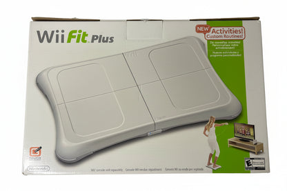 Wii Fit Plus + Balance Board Bundle - Nintendo Wii (CIB w/ Free Case)
