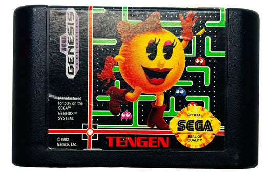 Ms. Pac-Man - Sega Genesis - Tengen
