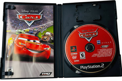 Disney Pixar Cars (PlayStation 2) - THQ Racing Game CIB w/ Manual