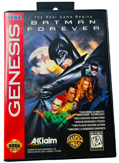 Batman Forever - Sega Genesis - Acclaim