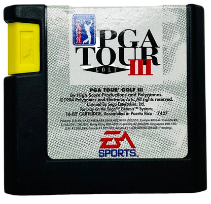PGA Tour Golf III - Sega Genesis - Electronic Arts