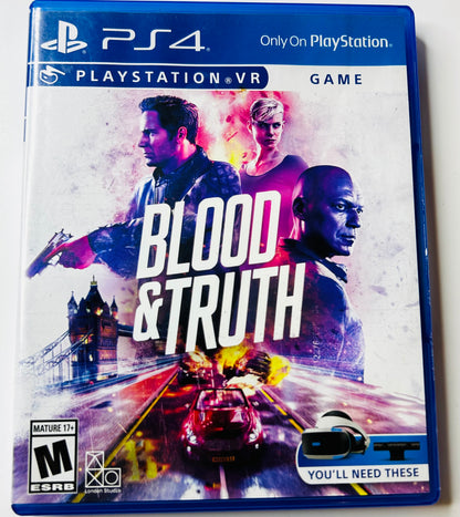 Blood & Truth - PS4 (Sony Interactive Entertainment, 2019)
