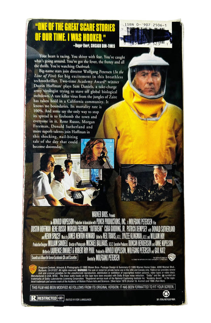 Outbreak (Directed by Wolfgang Petersen, Starring Dustin Hoffman) - VHS