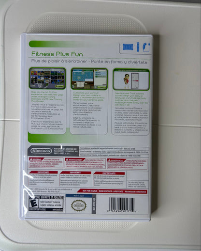 Wii Fit Plus + Balance Board Bundle - Nintendo Wii (CIB w/ Free Case)
