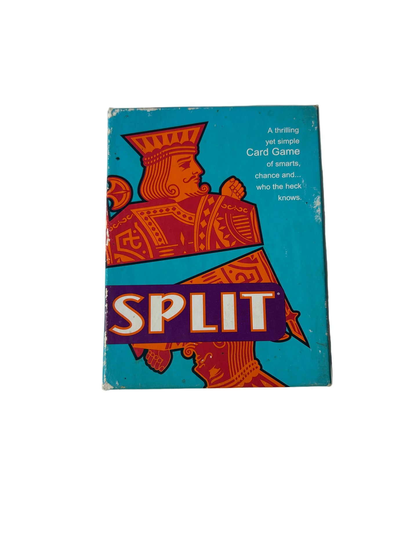 Split Card Game (2001) - Complete, Used Excellent Condition
