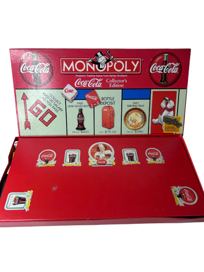Coca-Cola Monopoly (1999) - Complete Board Game, Great Condition