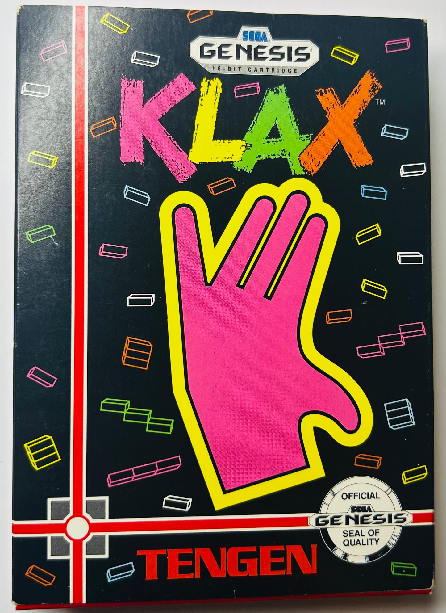 Klax - Sega Genesis - Tengen - Complete in Box