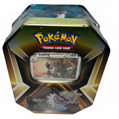 Slaking Triple Whammy Booster Tin - Pokémon TCG - Factory Sealed
