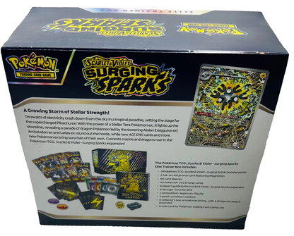 Surging Sparks Elite Trainer Box (ETB) - Pokémon TCG - Factory Sealed