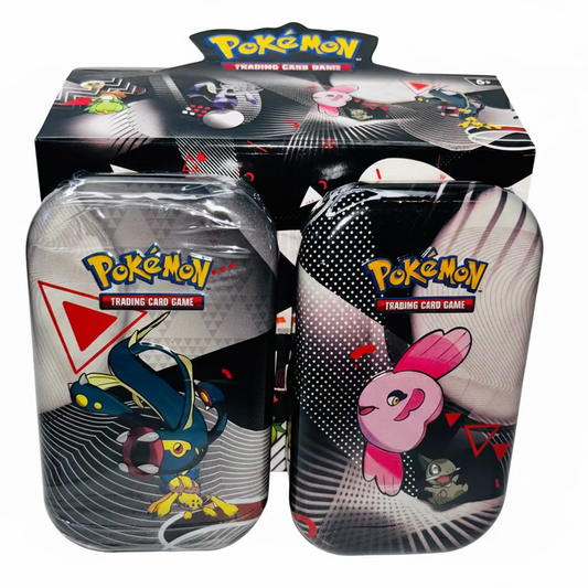 Black Bolt & White Flare Booster Tins - Pokémon TCG - Factory Sealed