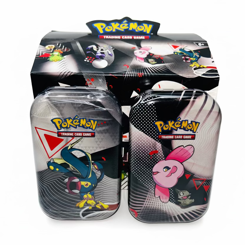 Black Bolt & White Flare Booster Tins - Pokémon TCG - Factory Sealed