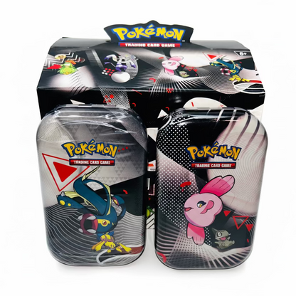 Black Bolt & White Flare Booster Tins - Pokémon TCG - Factory Sealed