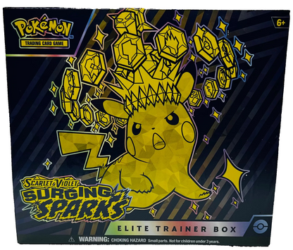 Surging Sparks Elite Trainer Box (ETB) - Pokémon TCG - Factory Sealed