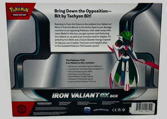 Iron Valiant-ex Box - Pokémon TCG - Factory Sealed