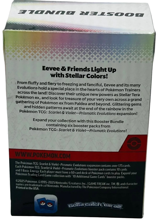 Prismatic Evolution Booster Bundle - Pokémon TCG - Factory Sealed