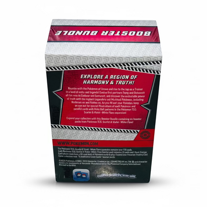 White Flare Booster Bundle - Pokémon TCG - Factory Sealed
