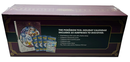 2025 Pokémon Holiday Calendar - Advent Calendar - Factory Sealed