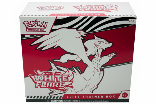 White Flare Elite Trainer Box (ETB) - Pokémon TCG - Factory Sealed