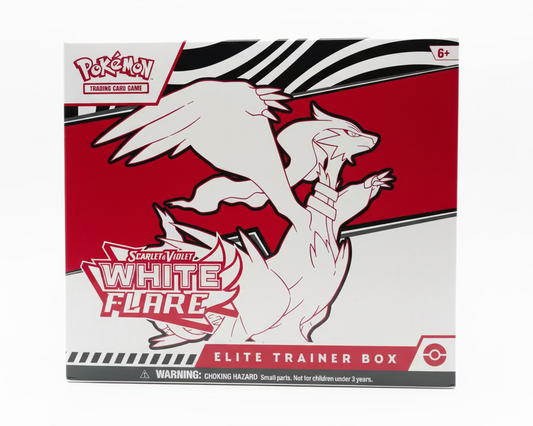 White Flare Elite Trainer Box (ETB) - Pokémon TCG - Factory Sealed