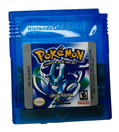 Pokémon Crystal Version - Game Boy Color - Nintendo - REPRODUCTION
