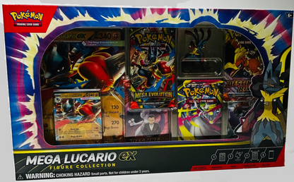 Mega Lucario-ex Figure Collection - Pokémon TCG - Factory Sealed