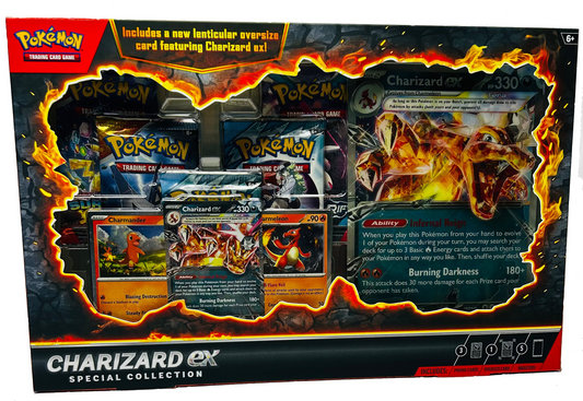 Charizard-ex Special Collection - Pokémon TCG - Factory Sealed