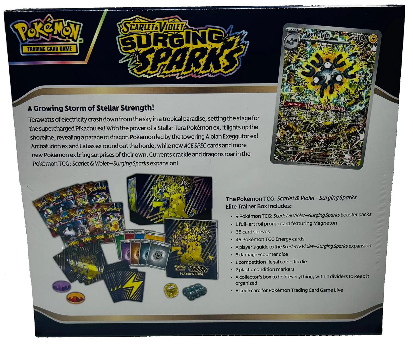 Surging Sparks Elite Trainer Box (ETB) - Pokémon TCG - Factory Sealed