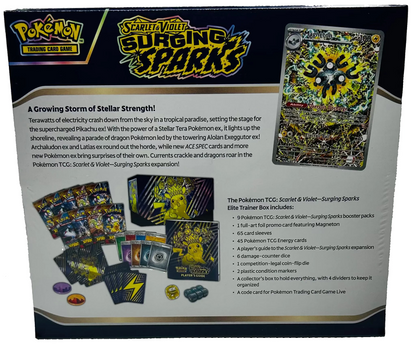 Surging Sparks Elite Trainer Box (ETB) - Pokémon TCG - Factory Sealed