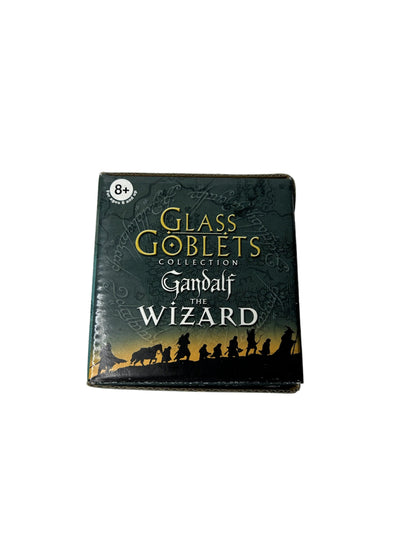 Lord of the Rings Glass Goblets Collection - Complete Set of 4 (Fellowship of the Ring, New Line Cinema)