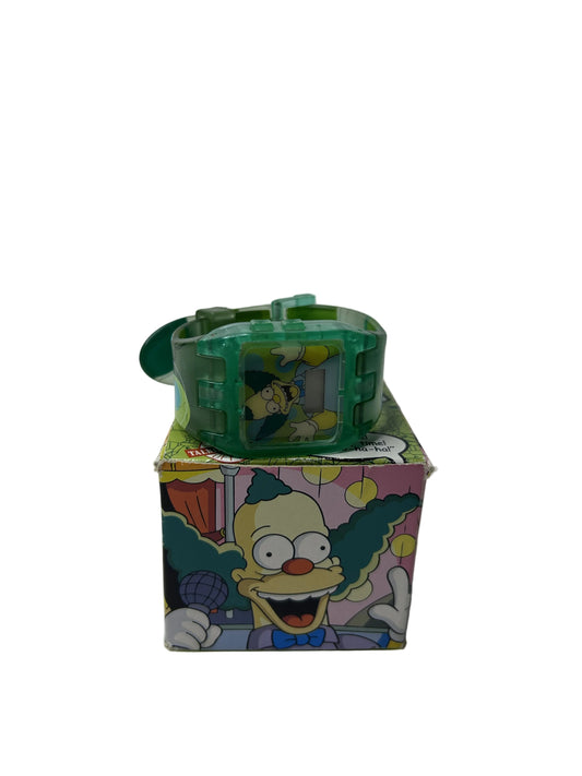 Krusty the Clown Digital Watch - The Simpsons Collectible (Complete in Box, Vintage)
