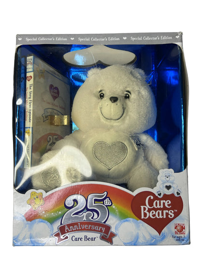 Care Bears 25th Anniversary Special Collector's Edition - Plush Bear with DVD (Play Along Toys, 2007)