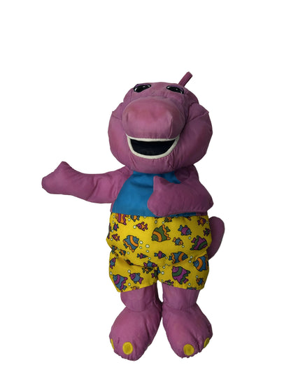 Barney & Friends Complete Plush Set - Barney, BJ, & Baby Bop (Vintage 90s)