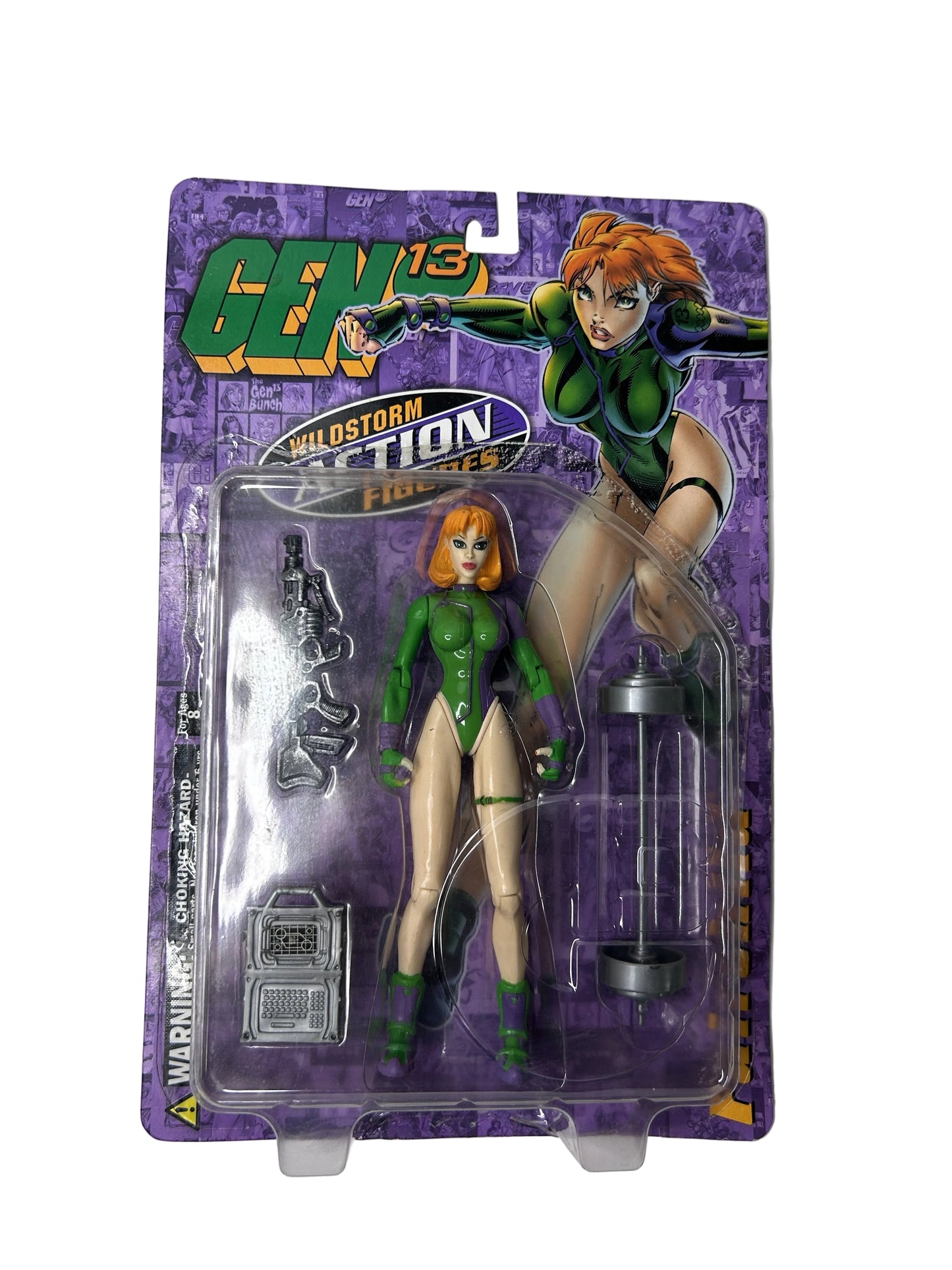 Fairchild Action Figure - Gen 13 Wildstorm Action Figures (Another Universe, Complete in Box)