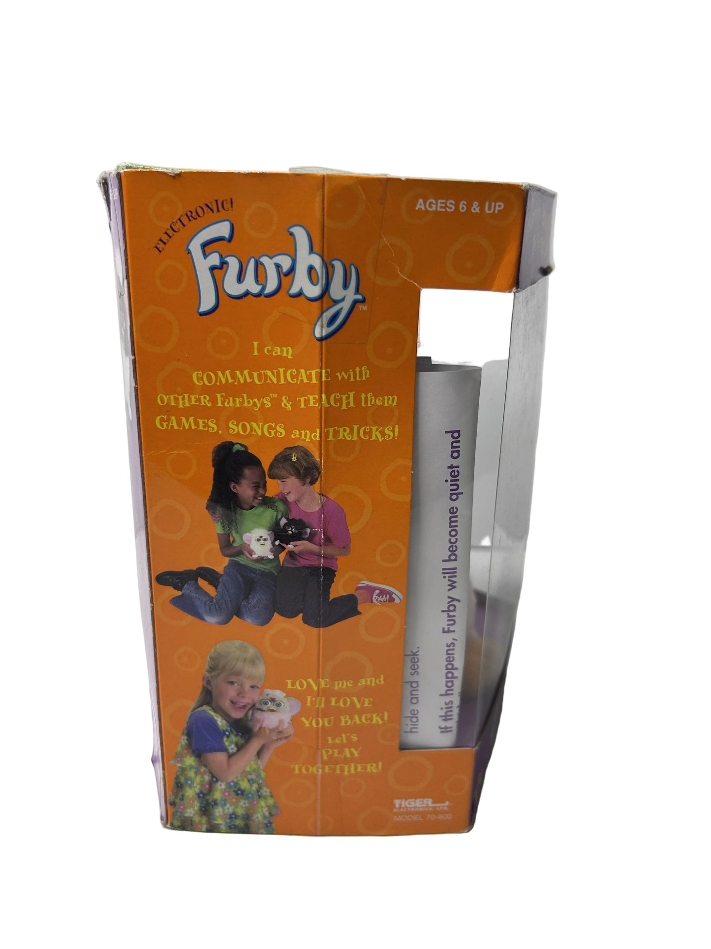 Electronic Furby Collection - Complete Set of 3 Original 1998 Furbys (Tiger Electronics)