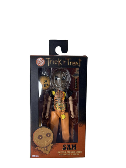 Sam Action Figure - Trick 'r Treat with Costume & Mask (NECA, Complete in Box)