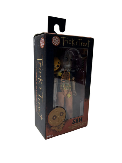 Sam Action Figure - Trick 'r Treat with Costume & Mask (NECA, Complete in Box)
