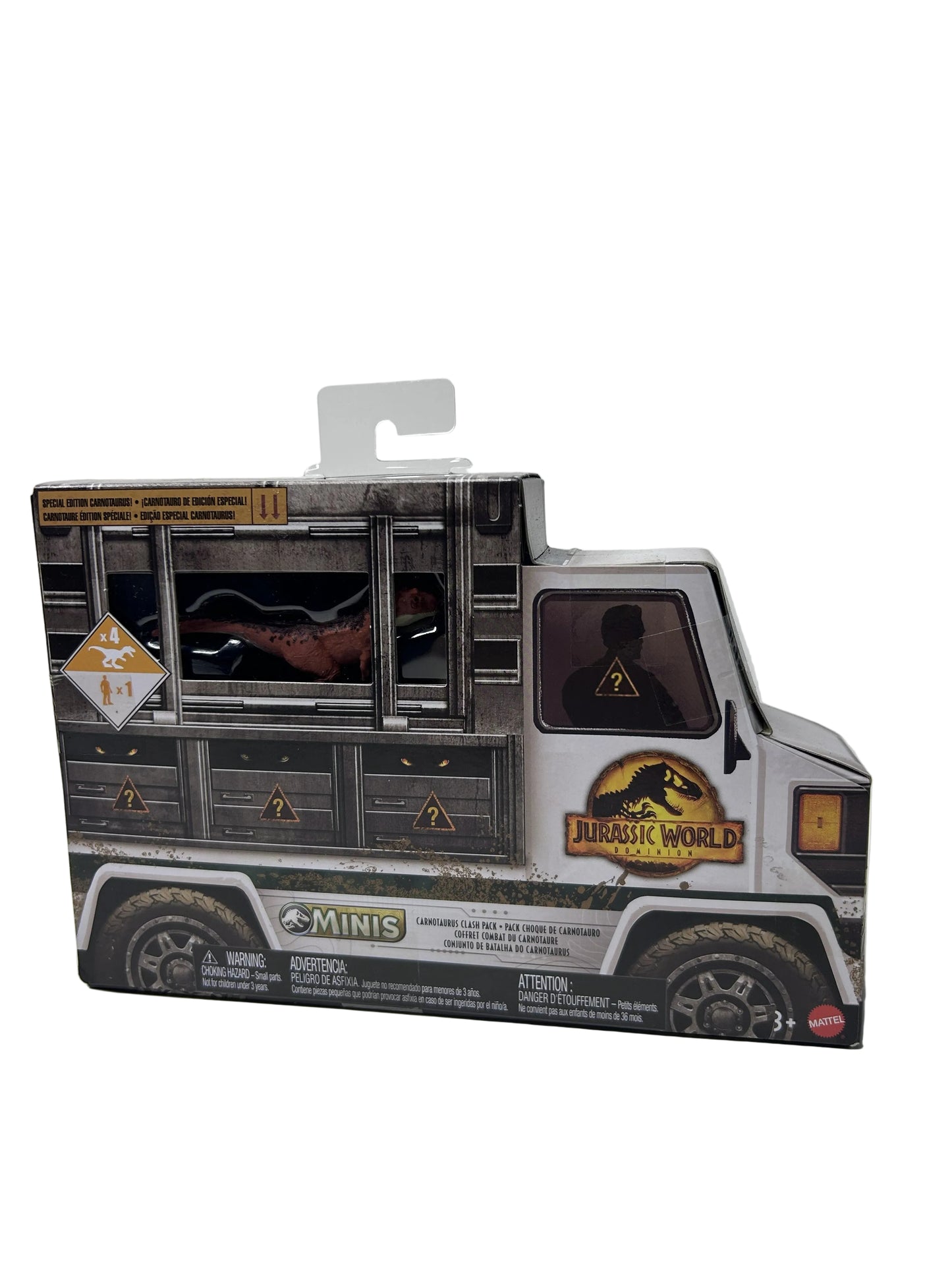 Jurassic World Minis Dino Transporter Collection - Set of 3 Playsets (Mattel)