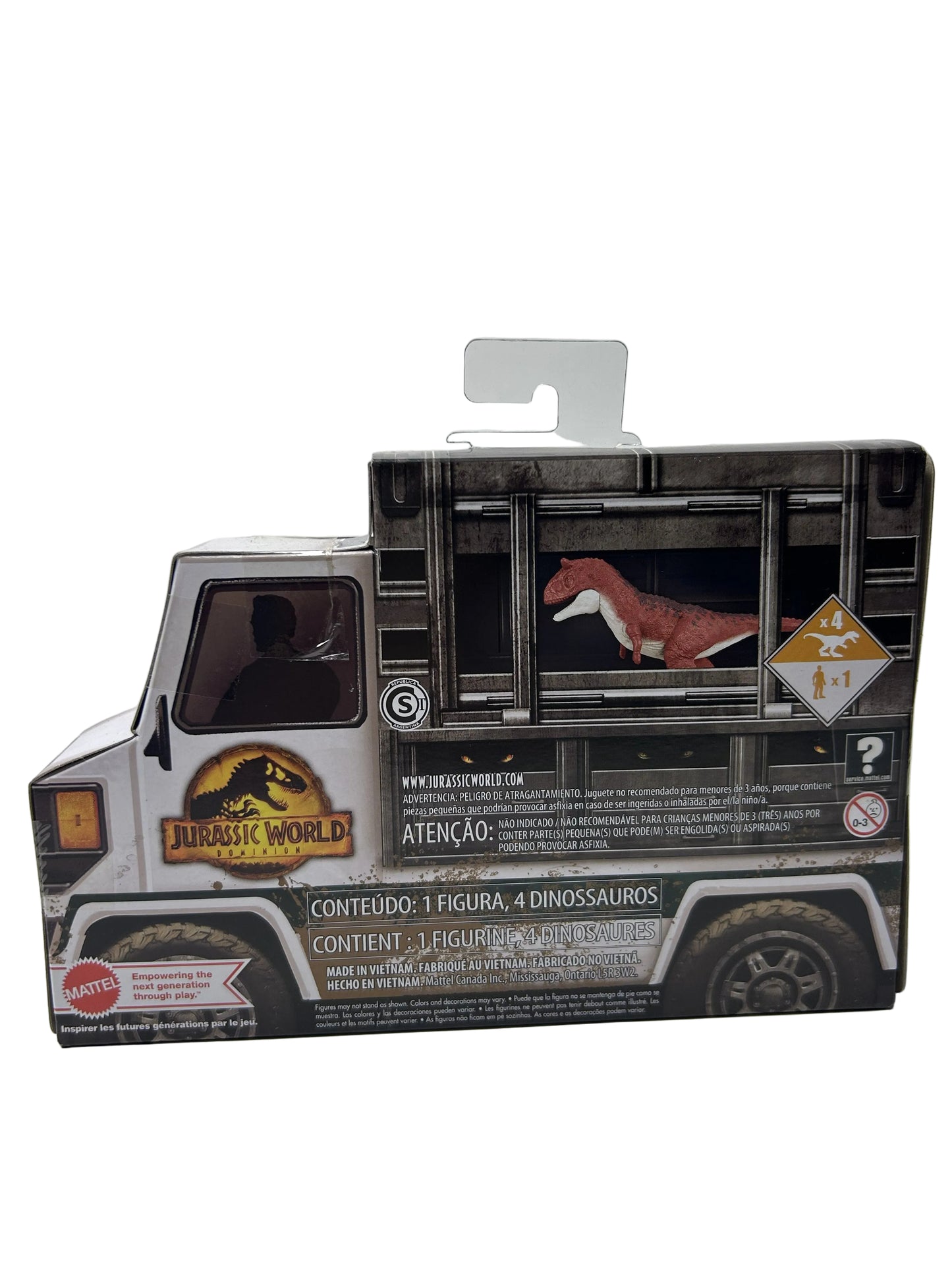 Jurassic World Minis Dino Transporter Collection - Set of 3 Playsets (Mattel)