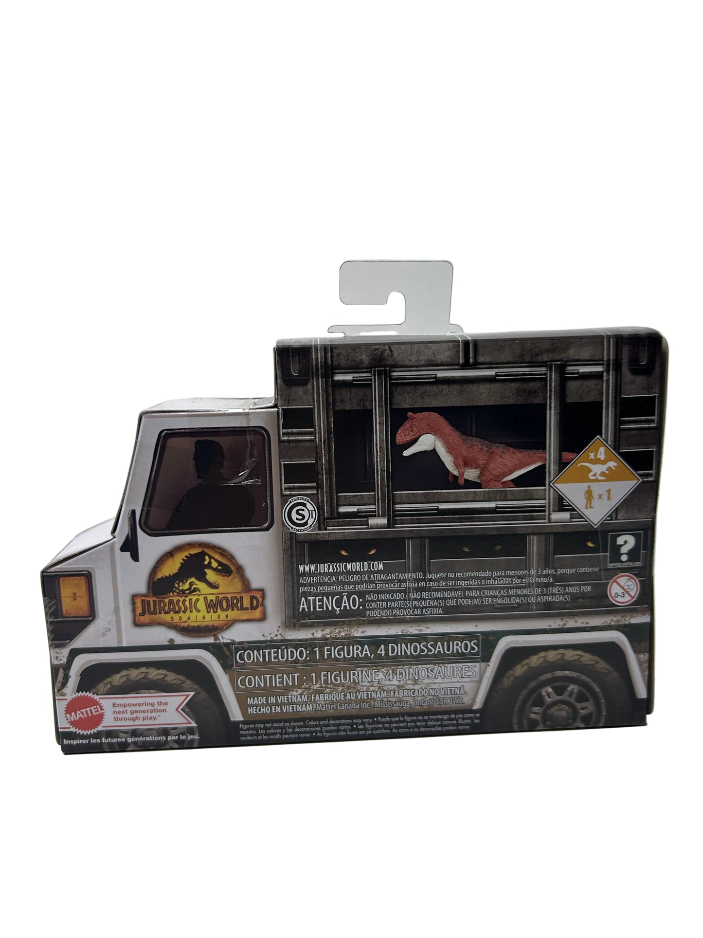 Jurassic World Minis Dino Transporter Collection - Set of 3 Playsets (Mattel)