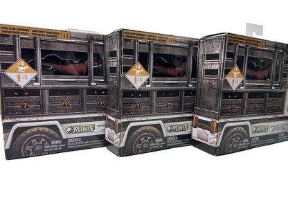 Jurassic World Minis Dino Transporter Collection - Set of 3 Playsets (Mattel)