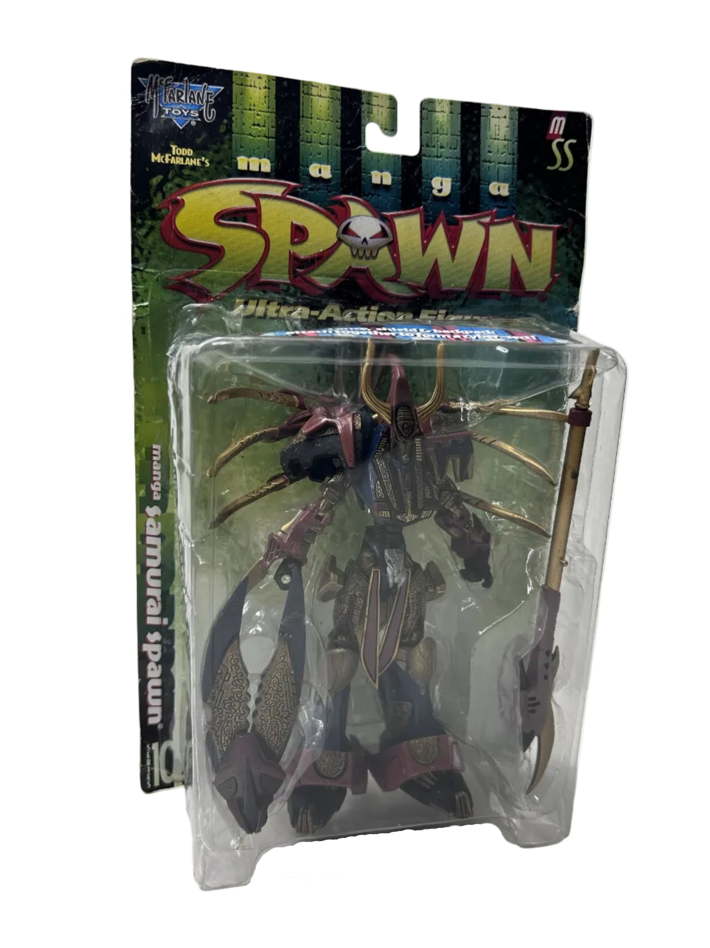 Manga Samurai Spawn Action Figure - McFarlane Toys Ultra-Action Figure Series 10(New,Sealed)