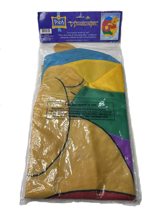 Winnie the Pooh Easter Egg Windsculpt - New Creative Enterprises 1998 Hanging Decoration