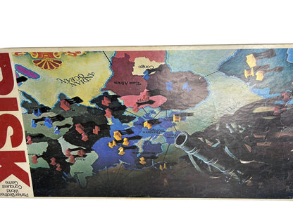 Risk Board Game - Parker Brothers 1975/1980 World Conquest Strategy Game (Vintage, Complete)